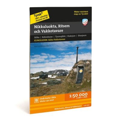 Calazo Nikkaluokta, Ritsem&Vakkotavare 1:50.000