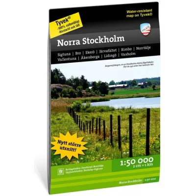 Calazo Norra Stockholm 1:50 000