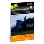 Calazo Saltoluokta  Kvikkjokk 1:50.000