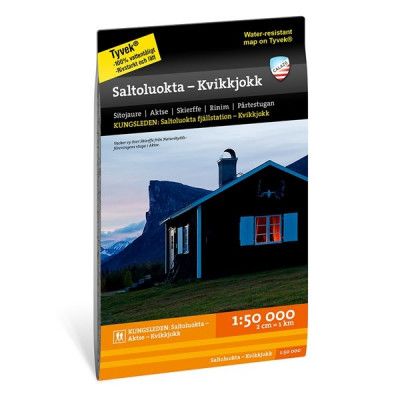 Calazo Saltoluokta - Kvikkjokk 1:50.000