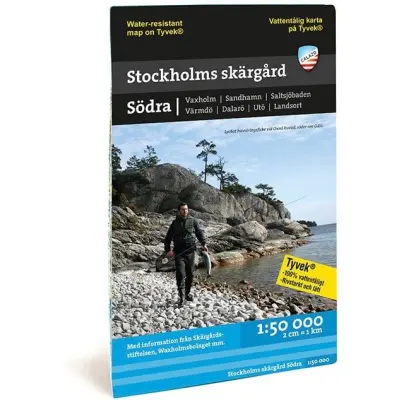 Calazo Sjö-&Kustkarta Stockholms skärgård - Södra