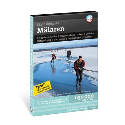 Calazo Skridskokarta Mälaren 1:50.000