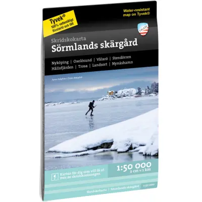 Calazo Skridskokarta Sörmlands 1:50 000