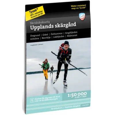 Calazo Skridskokarta Upplands skärgård 1:50 000