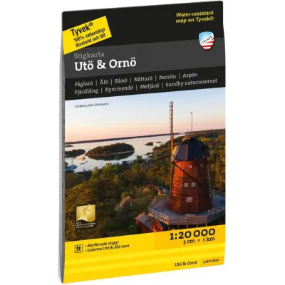 Calazo Stigkarta Utö&Ornö 1:25.000