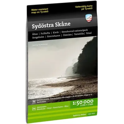 Calazo Sydöstra Skåne 1:50 000