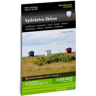 Calazo Sydvästra Skåne 1:50 000