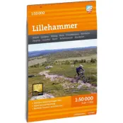 Calazo Turkart Lillehammer 1:50 000