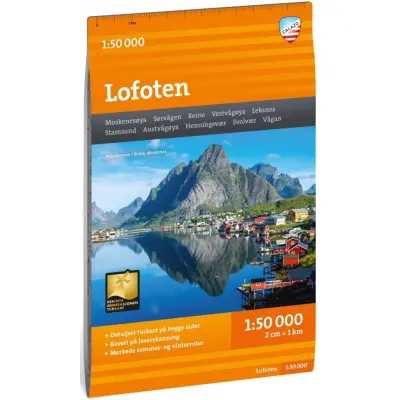 Calazo Turkart Lofoten 1:50 000