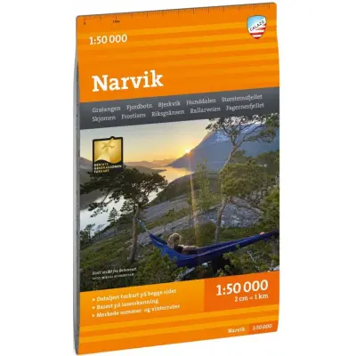 Calazo Turkart Narvik 1:50 000