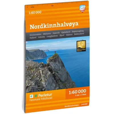 Calazo Turkart Nordkinnhalvøya 1:60 000
