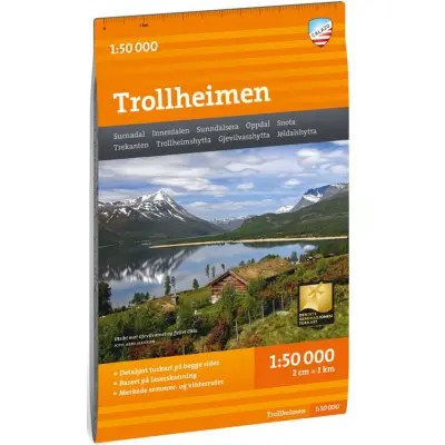 Calazo Turkart Trollheimen 1:50 000