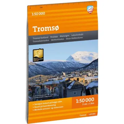 Calazo Turkart Tromsø 1:50 000