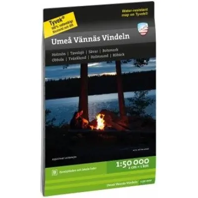 Calazo Umeå Vännäs Vindeln 1:50 000