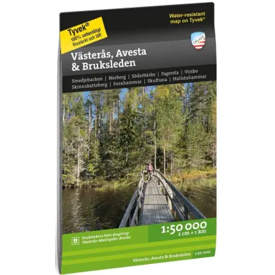 Calazo Västerås Avesta Bruksleden 1:50.000