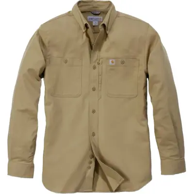 Carhartt Workwear Carhartt M's Rugged Prof Workshirt L/S Dark Khaki