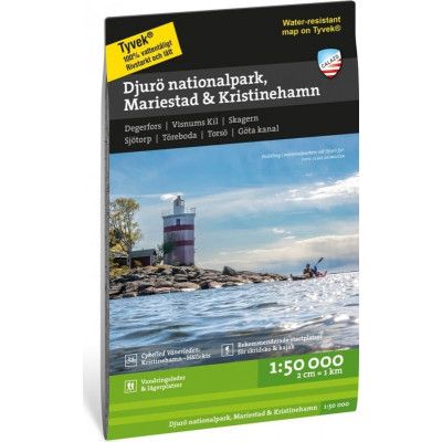 Calazo förlag Djurö Mariestad Kristinehamn 1:50.000 Nocolour
