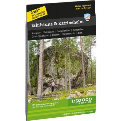 Calazo förlag Eskilstuna Katrineholm 1:50 000 NoColour