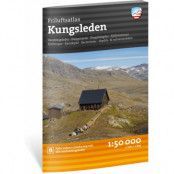 Calazo förlag Friluftsatlas Kungsleden 1:50.000 NoColour