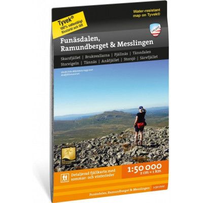 Calazo förlag Funäsdalen Ramundberget Messlingen 1:50.000 NoColour