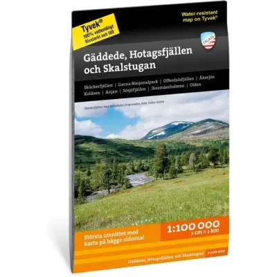 Gäddede, Hotagsfjällen och Skalstugan 1:100.000
