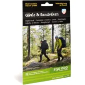 Gävle & Sandviken 1:50.000