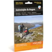 Calazo förlag Grövelsjön & Rogen 1:50.000 NoColour
