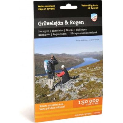 Calazo förlag Grövelsjön & Rogen 1:50.000 NoColour