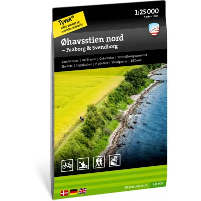 Calazo förlag Øhavsstien Nord Faaborg & Svendborg Nocolour