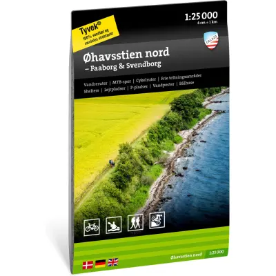 Calazo förlag Øhavsstien SYD Ærø & Rudkøping Nocolour