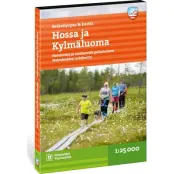 Calazo förlag Hossa ja Kylmäluoma - Retkeilyopas ja kartta 1:25 000 NoColour