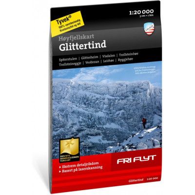 Høyfjellskart Glittertind