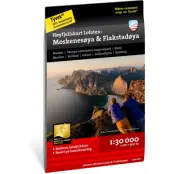 Calazo förlag Høyfjellskart Lofoten: Moskenesøya & Flakstadøya Nocolour