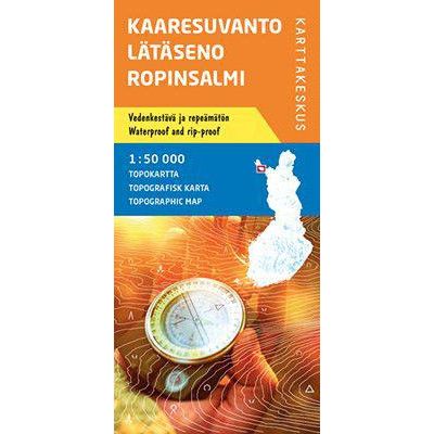 Karttakeskus Kaaresuvanto Lätäseno Ropinsalmi