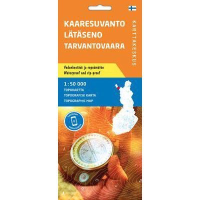 Karttakeskus Kaaresuvanto Lätäseno Tarvantovaara