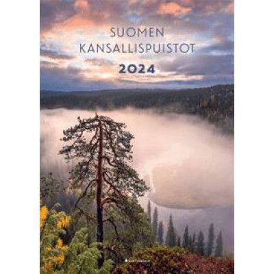 Karttakeskus Finnish National Parks Wall Calendar 2024