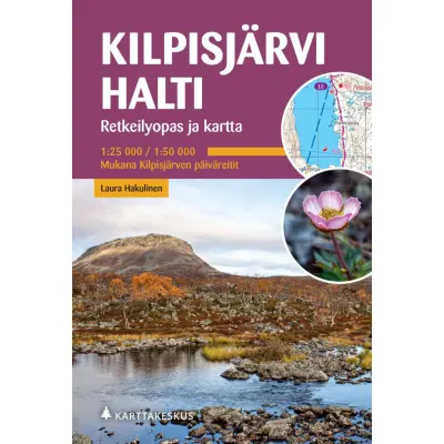 Karttakeskus Kilpisjärvi Halti Hiking Guide and Map