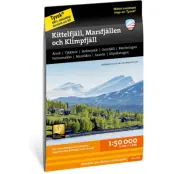 Calazo förlag Kittelfjäll, Marsfjällen & Klimpfjäll 1:50.000 NoColour