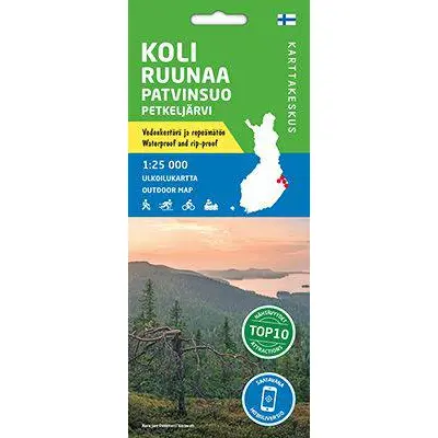 Karttakeskus Koli, Ruunaa, Patvinsuo