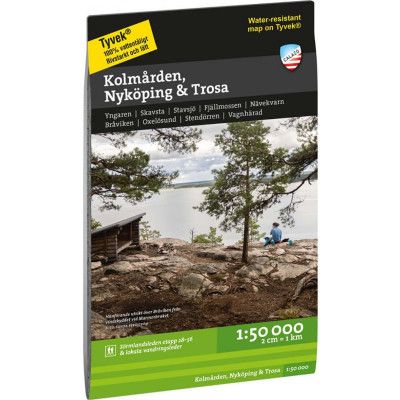 Calazo förlag Kolmården Nyköping Trosa 1:50 000 NoColour