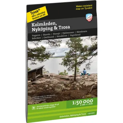 Calazo förlag Kolmården Nyköping Trosa 1:50 000 NoColour
