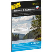 Calazo förlag Kolovesi & Joutenvesi 1:25 000 NoColour