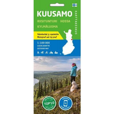 Karttakeskus Kuusamo Riisitunturi Hossa Kylmäluoma