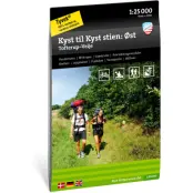 Calazo förlag Kyst Till Kyst Stien Øst Nocolour