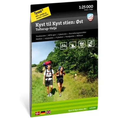 Calazo förlag Kyst Till Kyst Stien Øst Nocolour