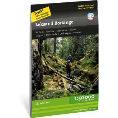 Calazo förlag Leksand Borlänge 1:50.000 NoColour