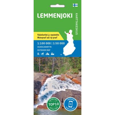 Karttakeskus Lemmenjoki 1:100000/1:50000