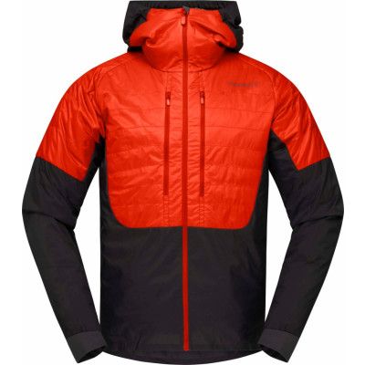 Lyngen Aero80 Insulated Zip Hood M'S Arednalin/Caviar