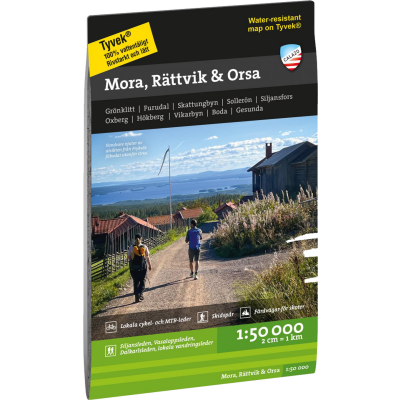 Calazo förlag Mora, Rättvik & Orsa 1:50 000 NoColour