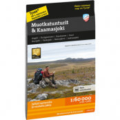 Calazo förlag Muotkatunturit & Kaamasjoki 1:60 000 NoColour